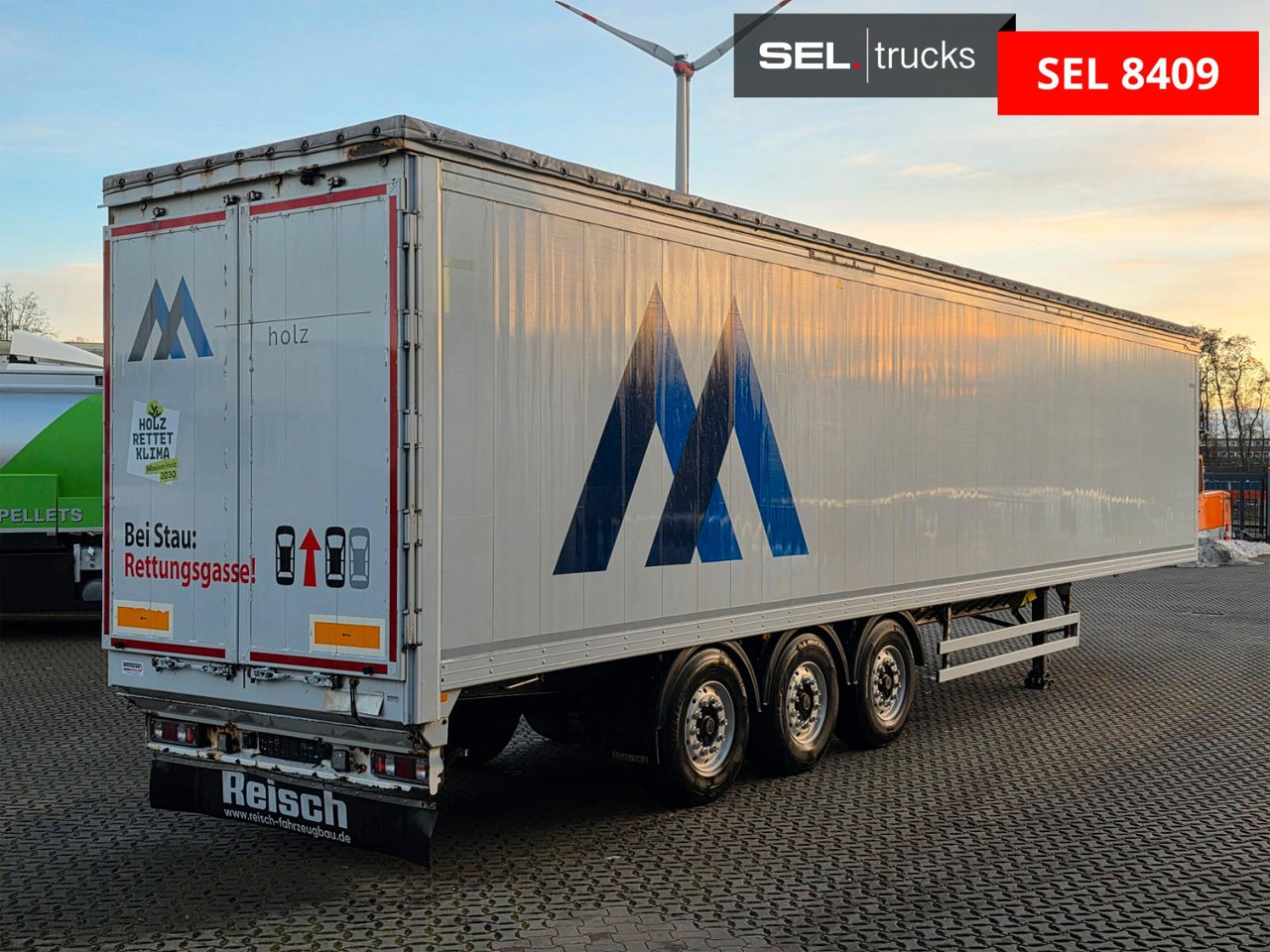Reisch R24 / Liftachse / Alu-Felgen / ELETRIK ROOF !! - Walking floor semi-trailer: picture 5 Reisch R24 / Liftachse / Alu-Felgen / ELETRIK ROOF !! - Walking floor semi-trailer: picture 5