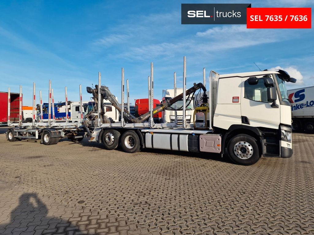 Renault T 520 / Alu-Felgen / Euro 6D / Liftachse Renault T 520 / Alu-Felgen / Euro 6D / Liftachse - Logging truck, Crane truck: picture 4 Renault T 520 / Alu-Felgen / Euro 6D / Liftachse Renault T 520 / Alu-Felgen / Euro 6D / Liftachse - Logging truck, Crane truck: picture 4