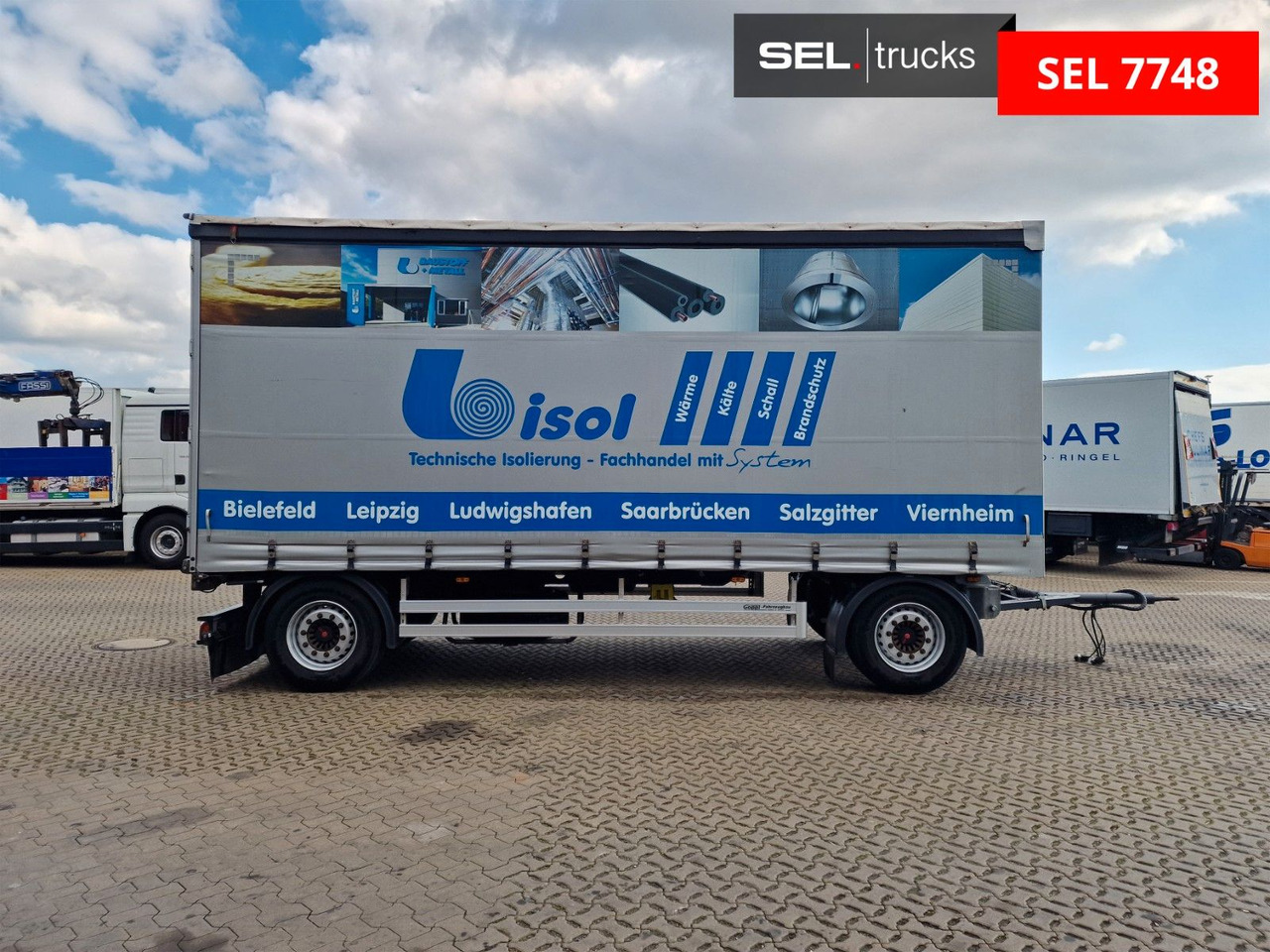 Rufa DHC 18-21 / Hubdach / EDSCHA - Curtainsider trailer: picture 4 Rufa DHC 18-21 / Hubdach / EDSCHA - Curtainsider trailer: picture 4