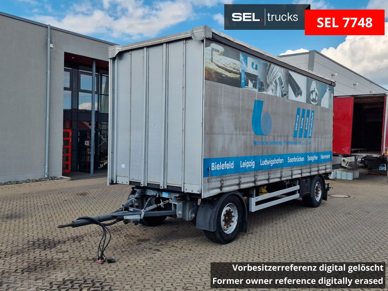Rufa DHC 18-21 / Hubdach / EDSCHA - Curtainsider trailer: picture 1 Rufa DHC 18-21 / Hubdach / EDSCHA - Curtainsider trailer: picture 1