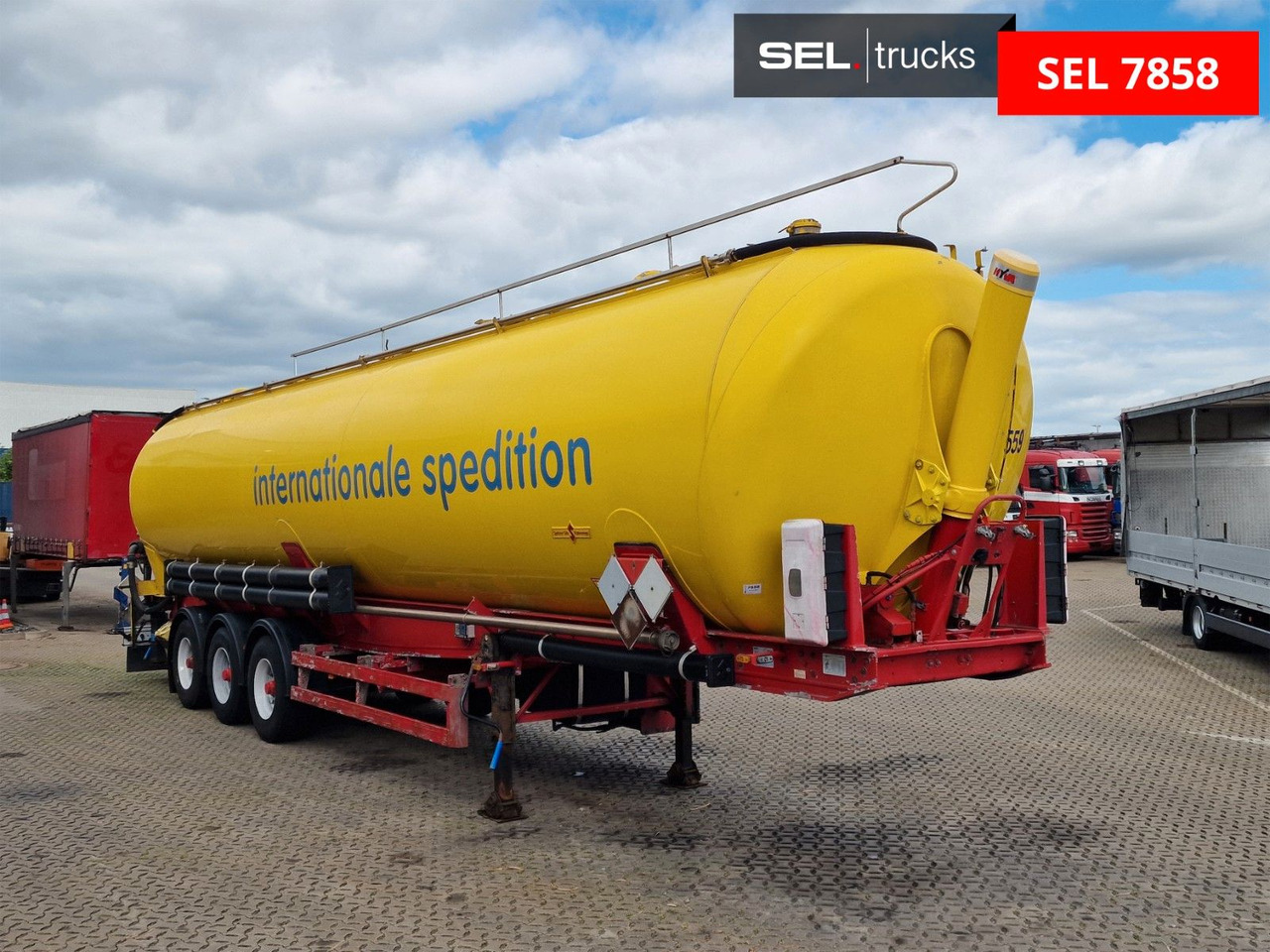 Spitzer K 2766 CAL GGVS / Kippsilo / 66m3 / ADR AT - Silo semi-trailer: picture 3 Spitzer K 2766 CAL GGVS / Kippsilo / 66m3 / ADR AT - Silo semi-trailer: picture 3