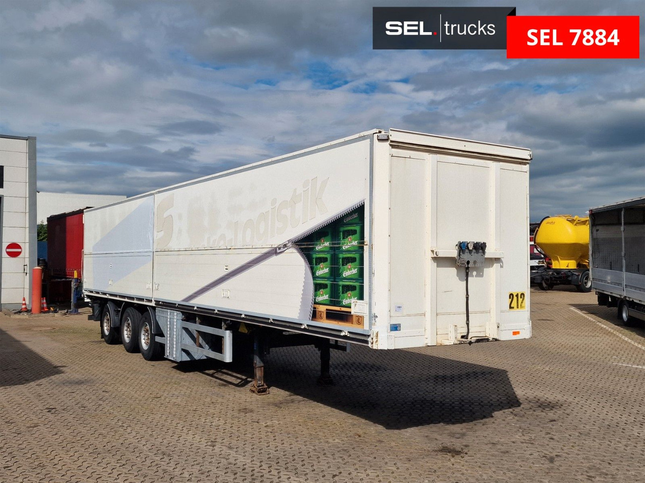 System Trailer PRSSL-24-TRI / Ladebordwand - Closed box semi-trailer: picture 3 System Trailer PRSSL-24-TRI / Ladebordwand - Closed box semi-trailer: picture 3