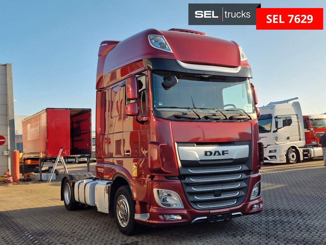 DAF XF 480 FT / ZF Intarder / Euro 6D - Tractor truck: picture 3 DAF XF 480 FT / ZF Intarder / Euro 6D - Tractor truck: picture 3