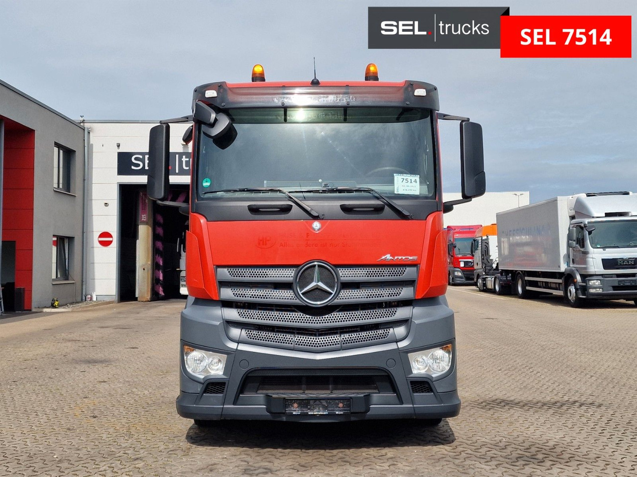 Mercedes-Benz Antos 1843 / Atlas 172.3E-A4 / KRAN - Tractor truck: picture 3 Mercedes-Benz Antos 1843 / Atlas 172.3E-A4 / KRAN - Tractor truck: picture 3