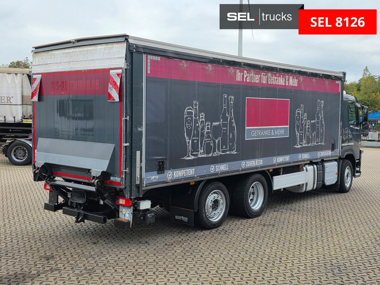 Volvo FM 410 / Ladebordwand / Lenkachse - Curtain side truck: picture 5 Volvo FM 410 / Ladebordwand / Lenkachse - Curtain side truck: picture 5