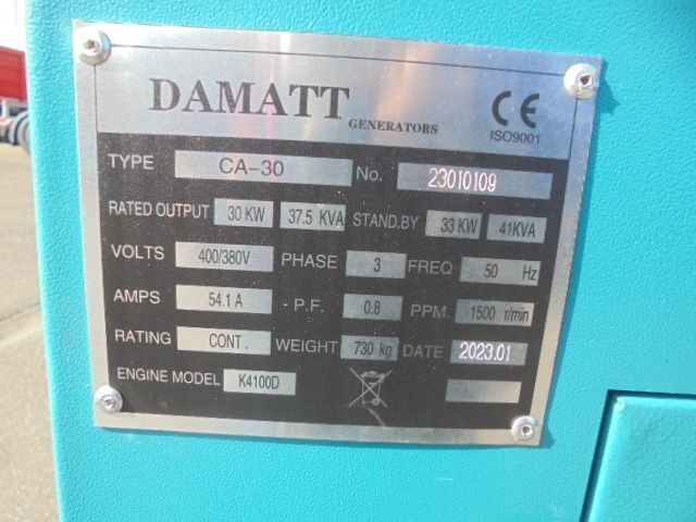 New Generator set Damatt CA-30: picture 11 New Generator set Damatt CA-30: picture 11