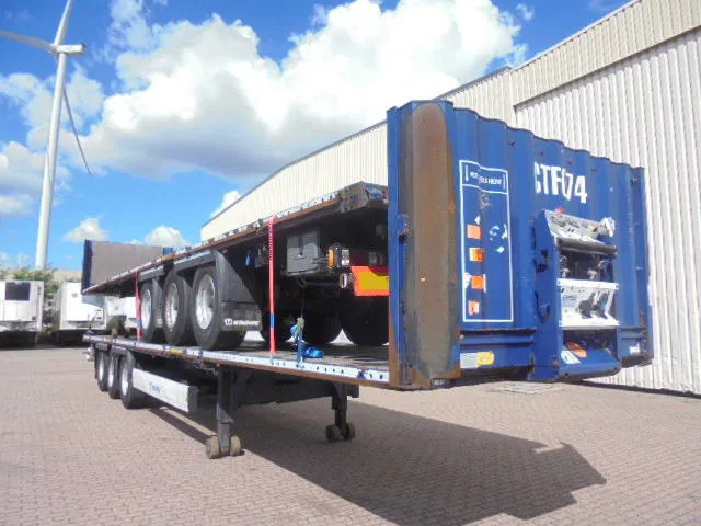 Krone SD MET RONG GATEN NL TRAILER - Dropside/ Flatbed semi-trailer: picture 1 Krone SD MET RONG GATEN NL TRAILER - Dropside/ Flatbed semi-trailer: picture 1