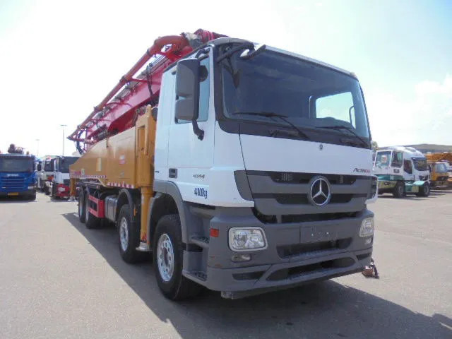 Mercedes-Benz Actros 4144 8X4 SANY 56M BETONPOMP - Concrete pump truck: picture 4 Mercedes-Benz Actros 4144 8X4 SANY 56M BETONPOMP - Concrete pump truck: picture 4