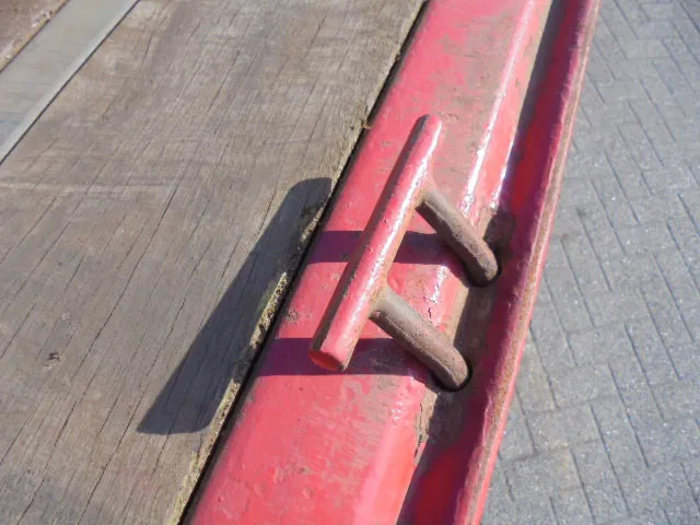 Dropside/ Flatbed semi-trailer Pacton T3-001 TXD339: picture 11
