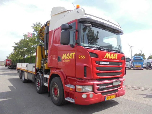 Scania G480 8X2 RETARDER NL TRUCK - Crane truck: picture 4 Scania G480 8X2 RETARDER NL TRUCK - Crane truck: picture 4