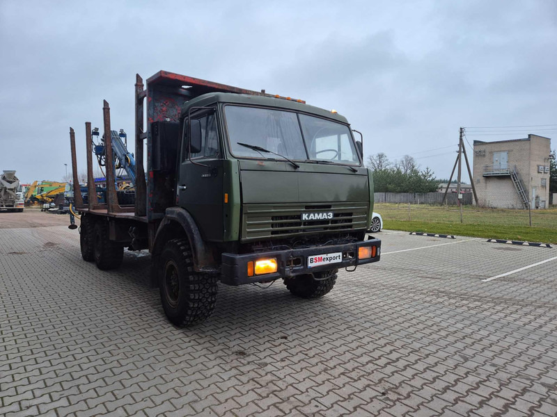 Kamaz 43101 6x6 - Logging truck, Crane truck: picture 5 Kamaz 43101 6x6 - Logging truck, Crane truck: picture 5