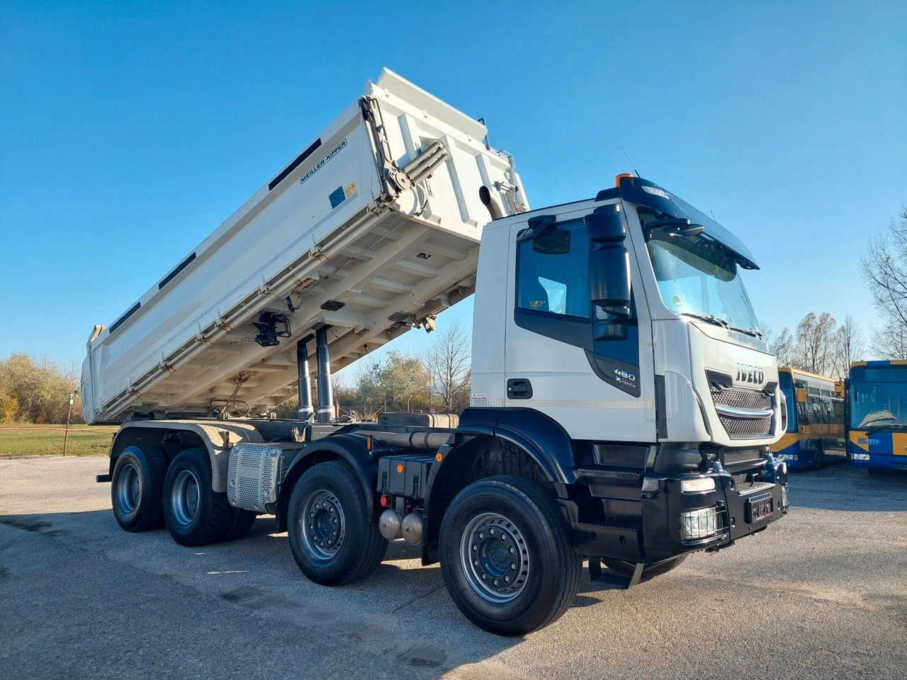 Iveco AD340X480 X-Way Bordmatic Meiller 8x4 - Tipper: picture 2 Iveco AD340X480 X-Way Bordmatic Meiller 8x4 - Tipper: picture 2