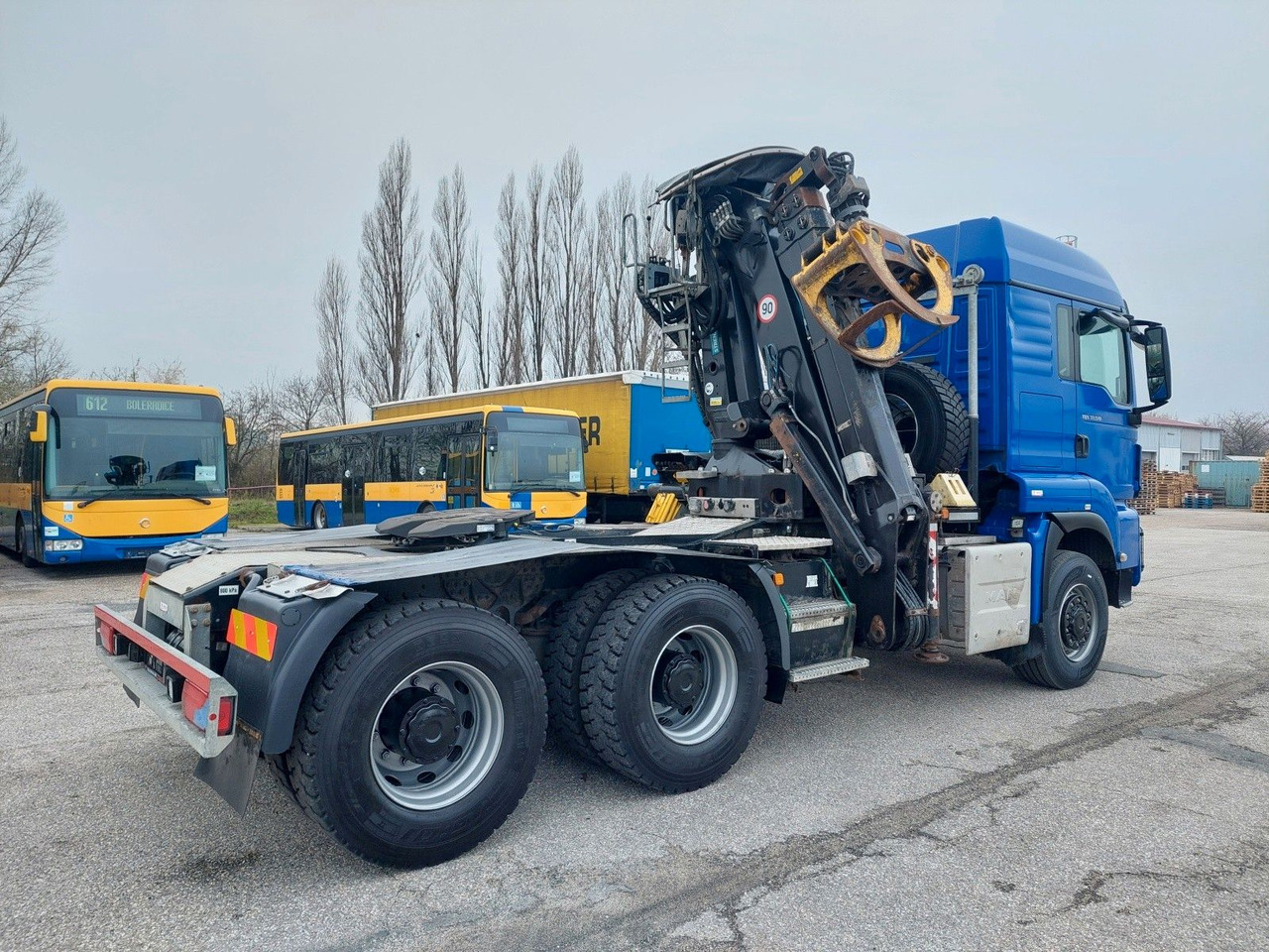 MAN TG3 33.510 6X6 BL KRAN LANGHOLZ Kesla 2117ZT94 - Tractor truck: picture 4 MAN TG3 33.510 6X6 BL KRAN LANGHOLZ Kesla 2117ZT94 - Tractor truck: picture 4