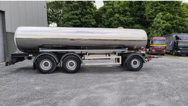 ETA 17500 L INSULATED INOX TANK - 1 COMP - Tanker trailer: picture 4 ETA 17500 L INSULATED INOX TANK - 1 COMP - Tanker trailer: picture 4