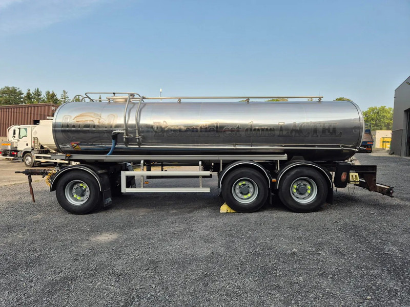 ETA INSULATED INOX TANK 16500L - 1 COMP - Tanker trailer: picture 2 ETA INSULATED INOX TANK 16500L - 1 COMP - Tanker trailer: picture 2