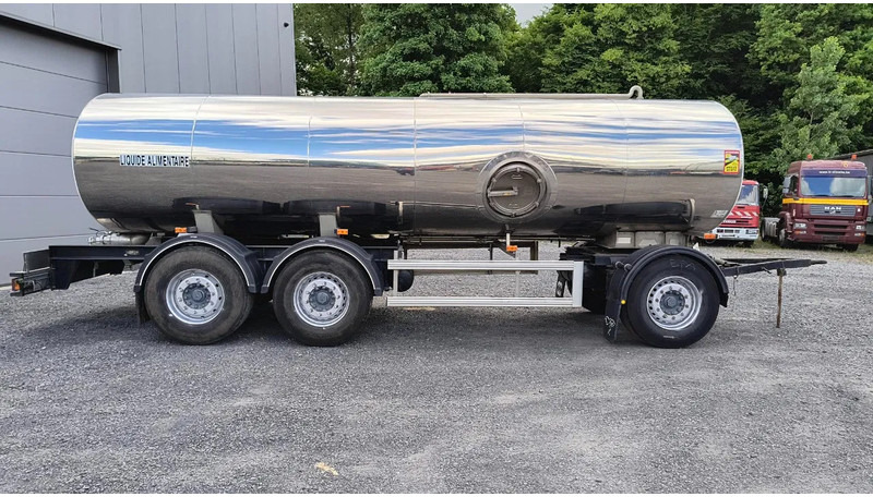 MAISONNEUVE 17500 L INSULATED INOX TANK - 1 COMP - Tanker trailer: picture 4 MAISONNEUVE 17500 L INSULATED INOX TANK - 1 COMP - Tanker trailer: picture 4
