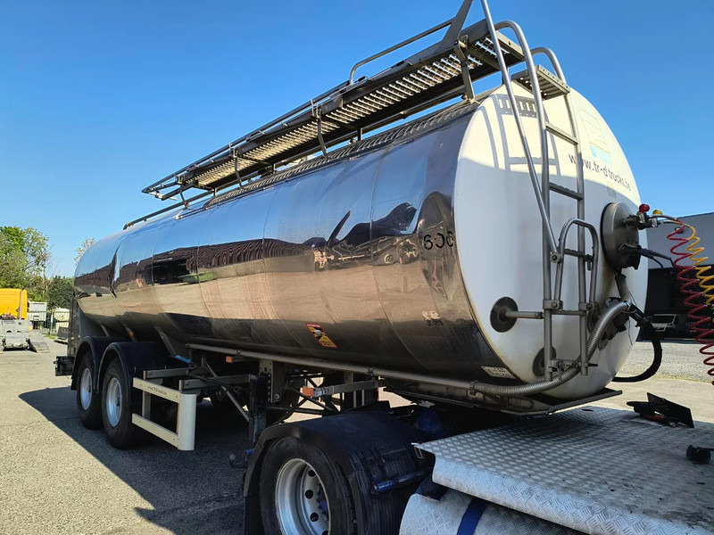 Tanker semi-trailer for transportation of milk MAISONNEUVE INSULATED INOX TANK 25000 L - 1 COMP - PUMP: picture 6