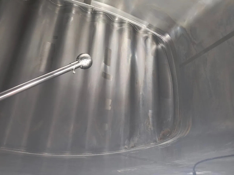 Tanker semi-trailer for transportation of milk Mafa INSULATED INOX TANK 29000L 3 COMP - PUMP/COUNTER - 2 STEERING AXLES: picture 20