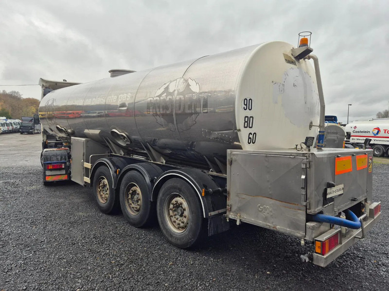 Magyar 29000L INSULATED INOX TANK - 1 COMP - HYDRAULIC PUMP - Tanker semi-trailer: picture 2 Magyar 29000L INSULATED INOX TANK - 1 COMP - HYDRAULIC PUMP - Tanker semi-trailer: picture 2