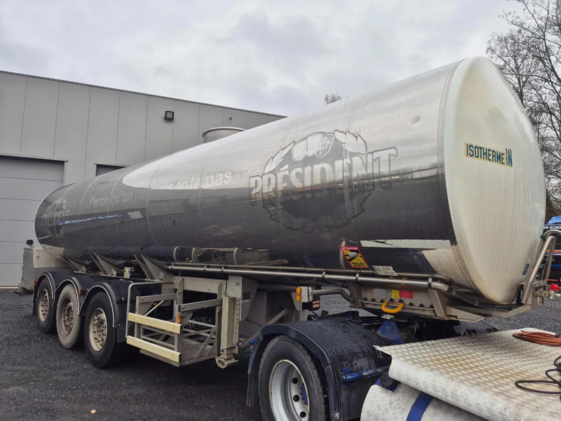 Magyar 29000L INSULATED INOX TANK - 1 COMP - HYDRAULIC PUMP - Tanker semi-trailer: picture 5 Magyar 29000L INSULATED INOX TANK - 1 COMP - HYDRAULIC PUMP - Tanker semi-trailer: picture 5