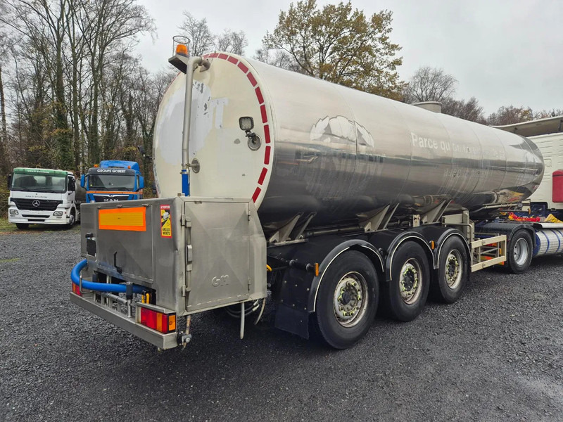 Magyar 29000L INSULATED INOX TANK - 1 COMP - PUMP - Tanker semi-trailer: picture 5 Magyar 29000L INSULATED INOX TANK - 1 COMP - PUMP - Tanker semi-trailer: picture 5