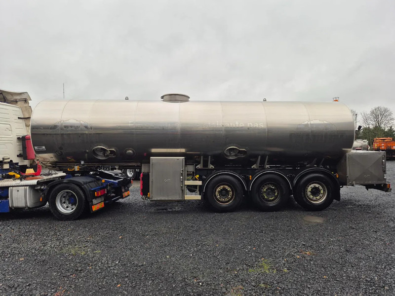 Magyar 29000L INSULATED INOX TANK - 1 COMP - PUMP - Tanker semi-trailer: picture 2 Magyar 29000L INSULATED INOX TANK - 1 COMP - PUMP - Tanker semi-trailer: picture 2