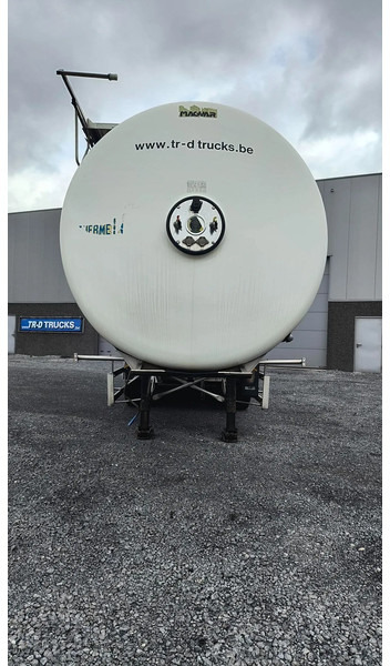 Magyar INSULATED INOX TANK 30500L - 4 COMPARTIMENTS - Tanker semi-trailer: picture 2 Magyar INSULATED INOX TANK 30500L - 4 COMPARTIMENTS - Tanker semi-trailer: picture 2