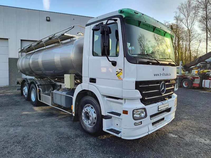 Mercedes-Benz Actros 2536 15500L INSULATED INOX TANK - 1 COMP - Tanker truck: picture 3 Mercedes-Benz Actros 2536 15500L INSULATED INOX TANK - 1 COMP - Tanker truck: picture 3