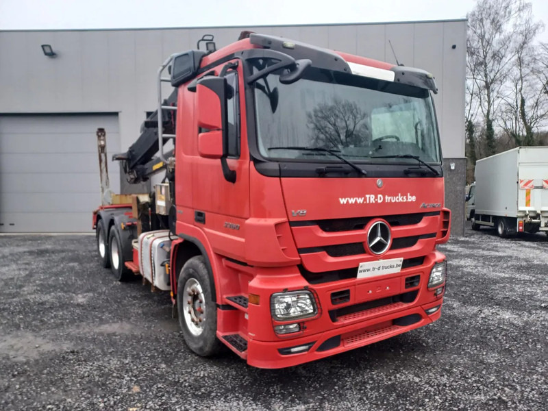 Mercedes-Benz Actros 3360 V8 avec GRUE HIAB 251S80 - 6X4 - V8 - Logging truck, Crane truck: picture 1 Mercedes-Benz Actros 3360 V8 avec GRUE HIAB 251S80 - 6X4 - V8 - Logging truck, Crane truck: picture 1