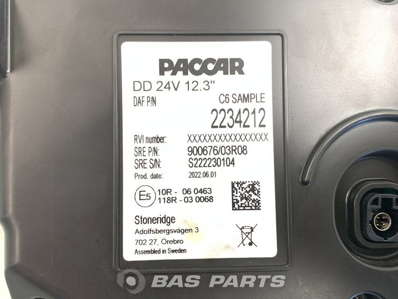 DAF Instrumentenpaneel DAF 2234212 - Dashboard for Truck: picture 3 DAF Instrumentenpaneel DAF 2234212 - Dashboard for Truck: picture 3