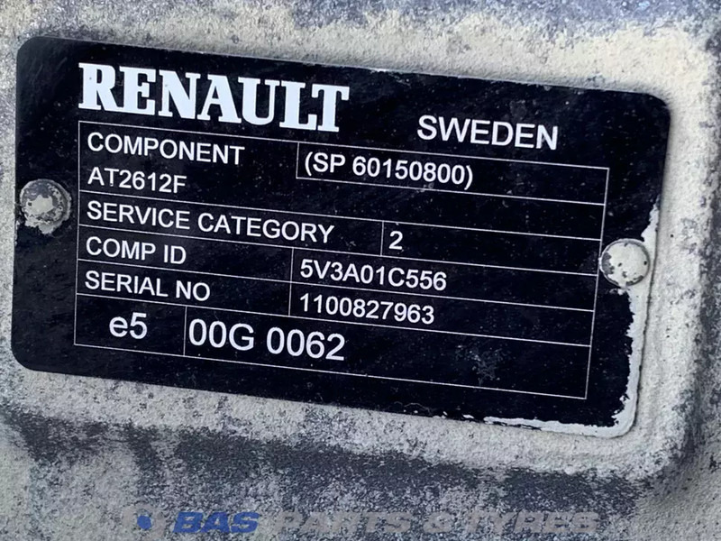 Renault T-Serie AT2612F Optidrive Versnellingsbak G0000350 - Gearbox for Truck: picture 5 Renault T-Serie AT2612F Optidrive Versnellingsbak G0000350 - Gearbox for Truck: picture 5