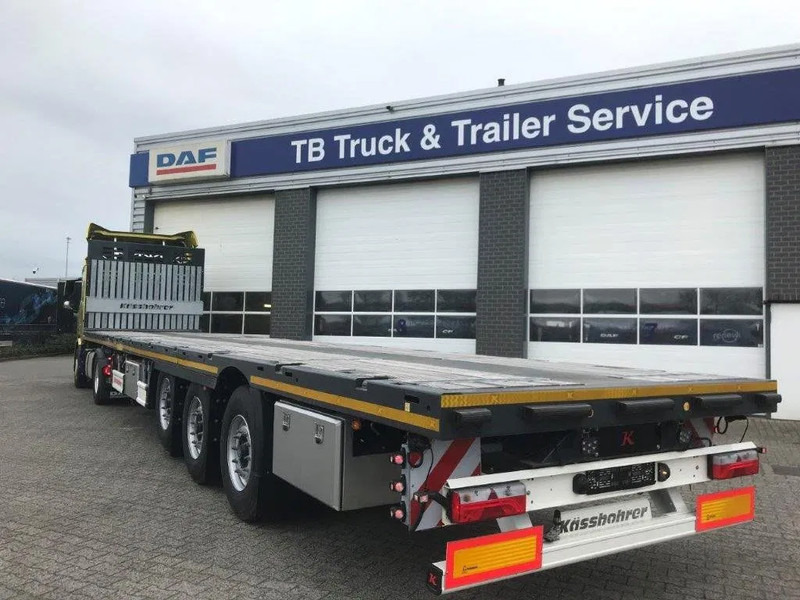 Kässbohrer SPA X 3 / 1N - 18 / 27 Uitschuifbare vlakke oplegger - Dropside/ Flatbed semi-trailer: picture 3 Kässbohrer SPA X 3 / 1N - 18 / 27 Uitschuifbare vlakke oplegger - Dropside/ Flatbed semi-trailer: picture 3