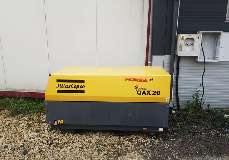 Agregat prądotwórczy Atlas Copco QAX 20 2005 Agregat (Genrtator) prądotwórczy Atlas Copco - Generator set: picture 1 Agregat prądotwórczy Atlas Copco QAX 20 2005 Agregat (Genrtator) prądotwórczy Atlas Copco - Generator set: picture 1