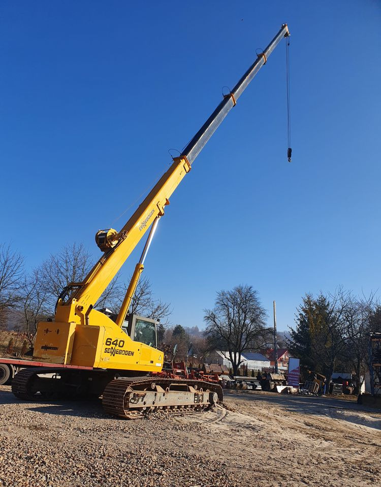 Dźwigi, żurawie, podnośniki Sennebogen 640RH Dźwig 40t 30m - Crawler crane: picture 2 Dźwigi, żurawie, podnośniki Sennebogen 640RH Dźwig 40t 30m - Crawler crane: picture 2