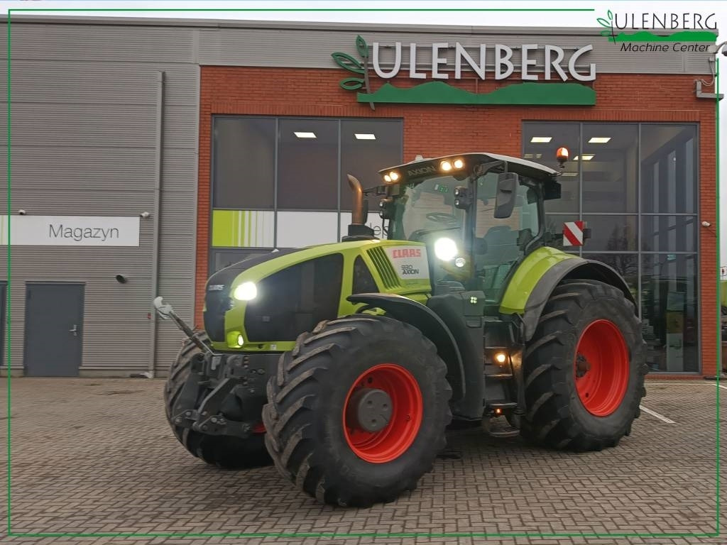 Claas Axion 930 - Farm tractor: picture 1 Claas Axion 930 - Farm tractor: picture 1
