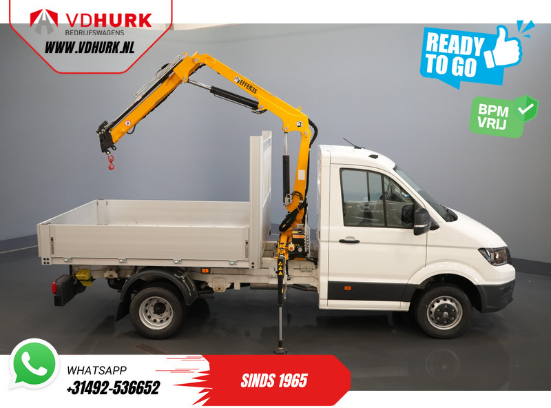 Volkswagen Crafter 50 165 pk Effer 352S Kraan/ Crane/ Kran/ Autokran/ PTO/ Open laadbak/ Dubbel Lucht - Commercial truck: picture 4 Volkswagen Crafter 50 165 pk Effer 352S Kraan/ Crane/ Kran/ Autokran/ PTO/ Open laadbak/ Dubbel Lucht - Commercial truck: picture 4