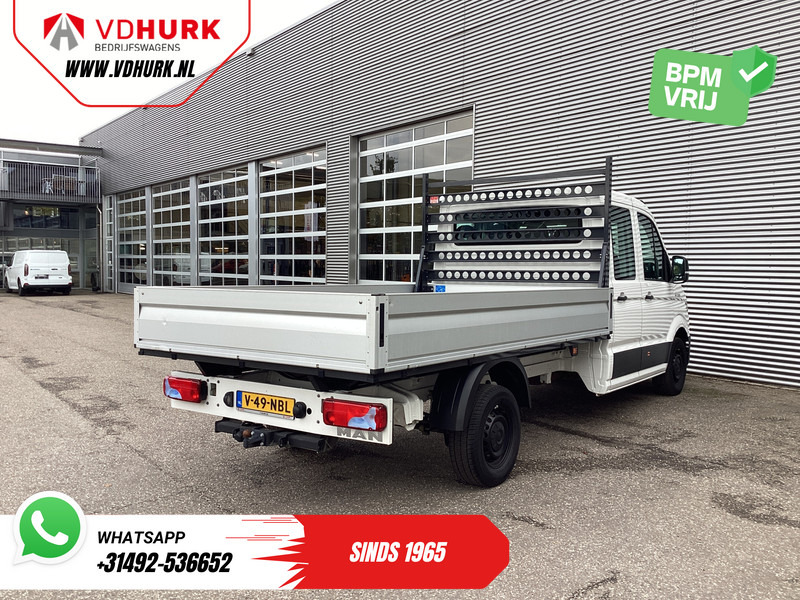 MAN TGE 3.180 DSG Aut. DC Dubbel Cabine BPM VRIJ! Open Laadbak 350x203/ 7 Pers./ Carplay/ Trekhaak/ Cruise/ 2.8t Trekverm./ Airco/ Pick - Open body delivery van, Combi van: picture 2 MAN TGE 3.180 DSG Aut. DC Dubbel Cabine BPM VRIJ! Open Laadbak 350x203/ 7 Pers./ Carplay/ Trekhaak/ Cruise/ 2.8t Trekverm./ Airco/ Pick - Open body delivery van, Combi van: picture 2