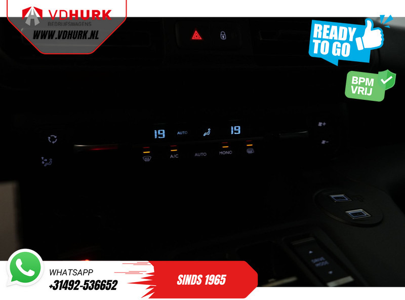 Panel van Toyota PROACE CITY 1.5 130 pk Aut. L2 BPM VRIJ! LED/ Virtual Cockpit/ 3 pers./ Carplay/ Camera/ Climate/ PDC/ Cruise: picture 16