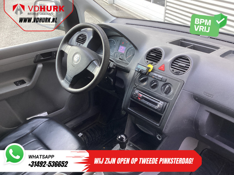 Volkswagen Caddy 1.9 TDI 105 pk BPM VRIJ! Leder/ Sidebars/ PDC/ LMV/ Cruise/ Trekhaak/ Airco - Small van: picture 3 Volkswagen Caddy 1.9 TDI 105 pk BPM VRIJ! Leder/ Sidebars/ PDC/ LMV/ Cruise/ Trekhaak/ Airco - Small van: picture 3