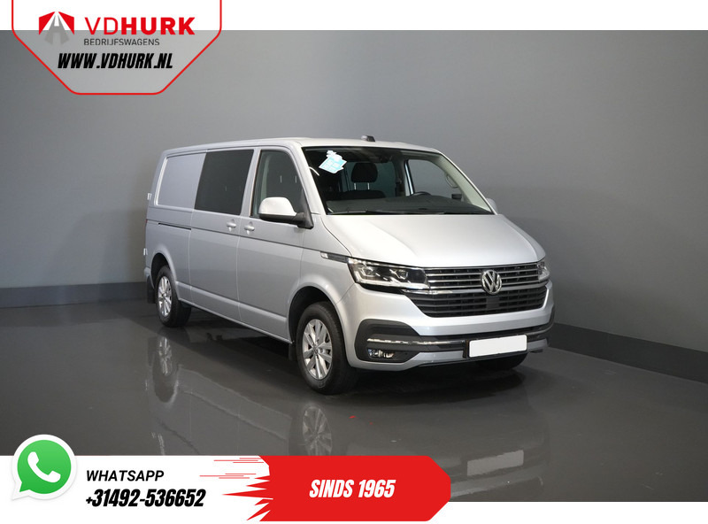 Volkswagen Transporter T6.1 2.0 TDI 150 pk DSG Aut. L2 DC Dubbel Cabine Highline BPM VRIJ! Adapt.Cruise/ LED/ 2xSchuifdeur/ Standkachel/ Carplay/ Stoel - Small van, Combi van: picture 1 Volkswagen Transporter T6.1 2.0 TDI 150 pk DSG Aut. L2 DC Dubbel Cabine Highline BPM VRIJ! Adapt.Cruise/ LED/ 2xSchuifdeur/ Standkachel/ Carplay/ Stoel - Small van, Combi van: picture 1