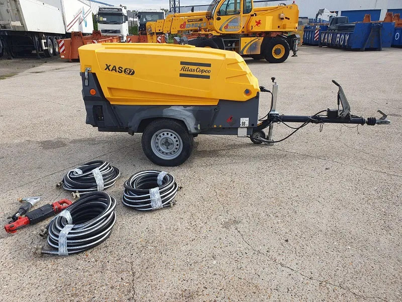Atlas-Copco Atlas Copco XAS97 -stock id100 - Air compressor: picture 2 Atlas-Copco Atlas Copco XAS97 -stock id100 - Air compressor: picture 2