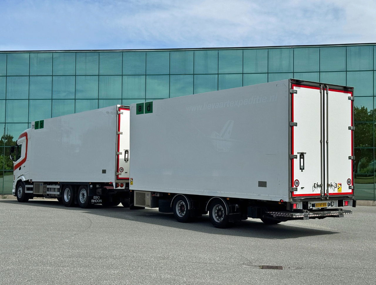 DAF XG 480 FAR Frigo Combi 50 CC 2x Lift Carrier TRS Iceland TOP Condition NL Combi - Refrigerator truck: picture 3 DAF XG 480 FAR Frigo Combi 50 CC 2x Lift Carrier TRS Iceland TOP Condition NL Combi - Refrigerator truck: picture 3