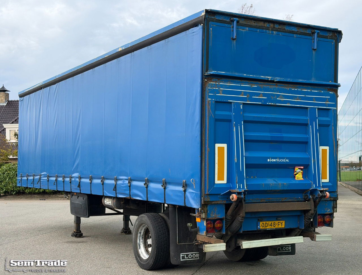 Floor FL0-12-102 City Trailer Tail Lift Good Condition Holland-Trailer - Curtainsider semi-trailer: picture 3 Floor FL0-12-102 City Trailer Tail Lift Good Condition Holland-Trailer - Curtainsider semi-trailer: picture 3