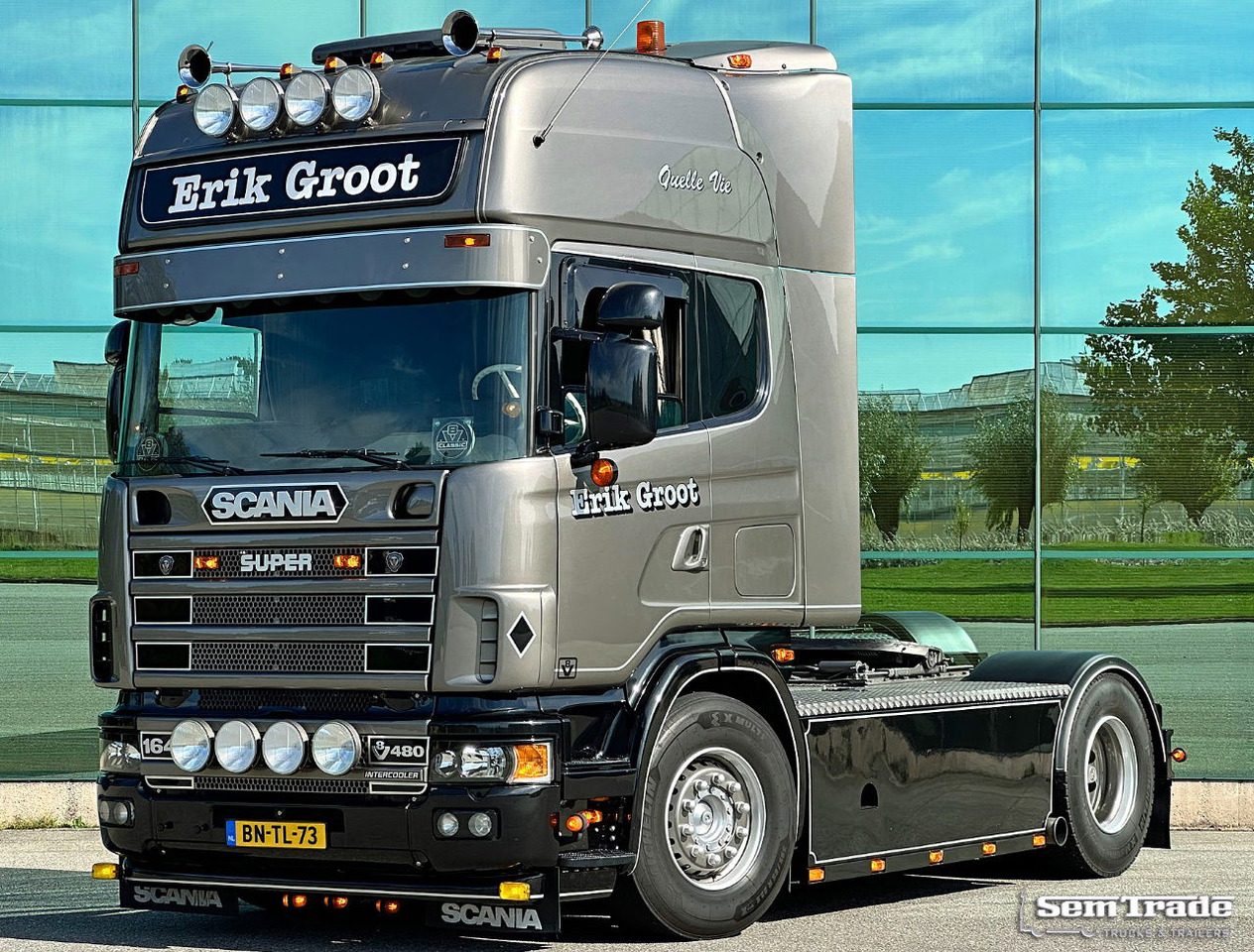 Scania R164-480 V8 Retarder Manual Gearbox Showtruck Completely Rebuild Unique Condition - Tractor truck: picture 1 Scania R164-480 V8 Retarder Manual Gearbox Showtruck Completely Rebuild Unique Condition - Tractor truck: picture 1