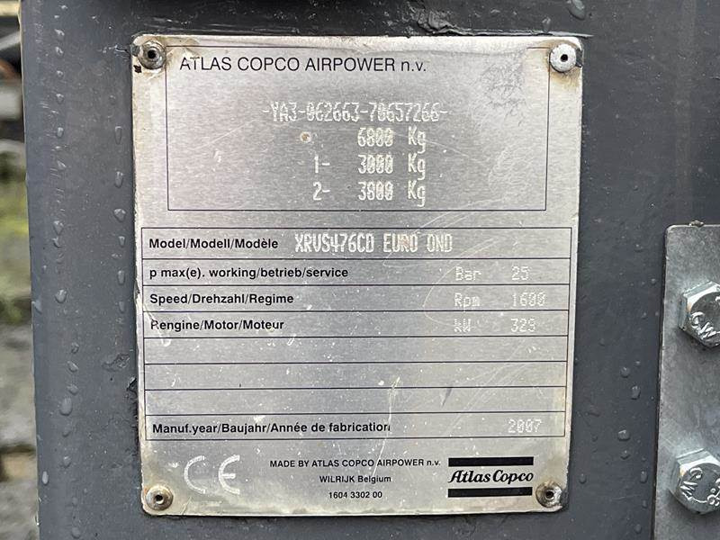 Atlas-Copco XRVS 476 CD - Air compressor: picture 2 Atlas-Copco XRVS 476 CD - Air compressor: picture 2