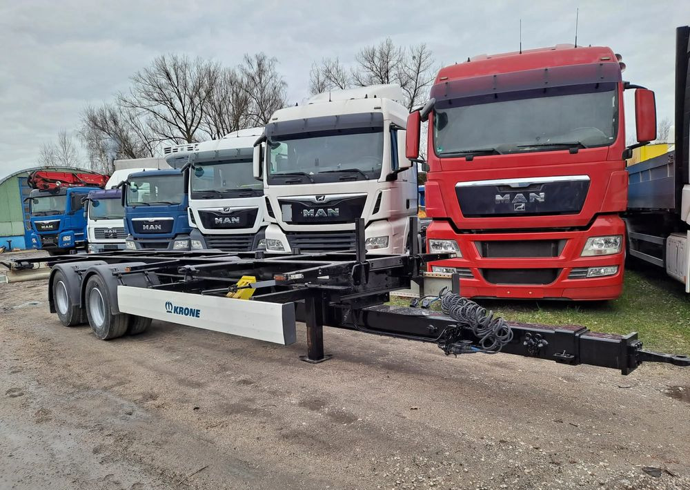 Krone Przyczepa Tandem Krone - Container transporter/ Swap body trailer: picture 5 Krone Przyczepa Tandem Krone - Container transporter/ Swap body trailer: picture 5