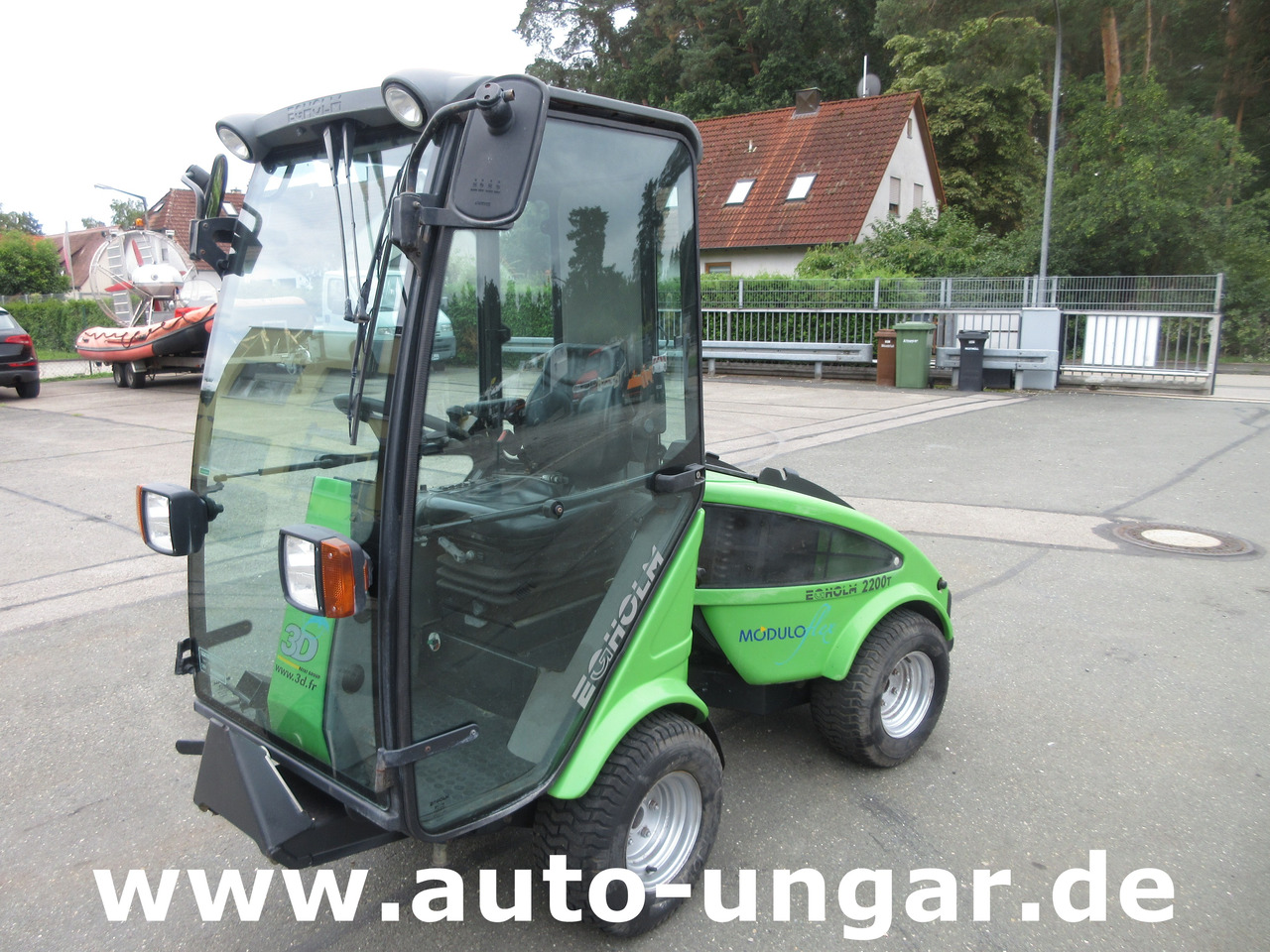 Egholm 2200 T Moduloflex 4x4 Knicklenkung Baujahr 2009 Daihatsu DM950 Diesel - Municipal tractor: picture 3 Egholm 2200 T Moduloflex 4x4 Knicklenkung Baujahr 2009 Daihatsu DM950 Diesel - Municipal tractor: picture 3