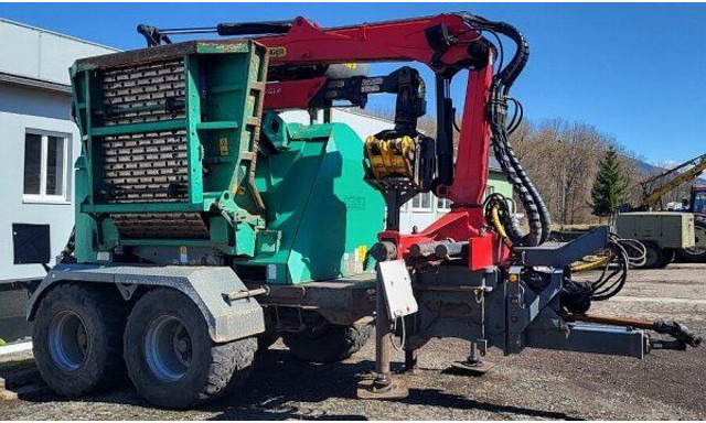 Jenz HEM 582Z +Palfinger Epsilon M70F +tandem 19.5t(docs MACHINE) - Wood chipper: picture 2 Jenz HEM 582Z +Palfinger Epsilon M70F +tandem 19.5t(docs MACHINE) - Wood chipper: picture 2