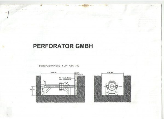 Perforator - PBA 100 (mikro-tunel) - Drilling machine: picture 5 Perforator - PBA 100 (mikro-tunel) - Drilling machine: picture 5