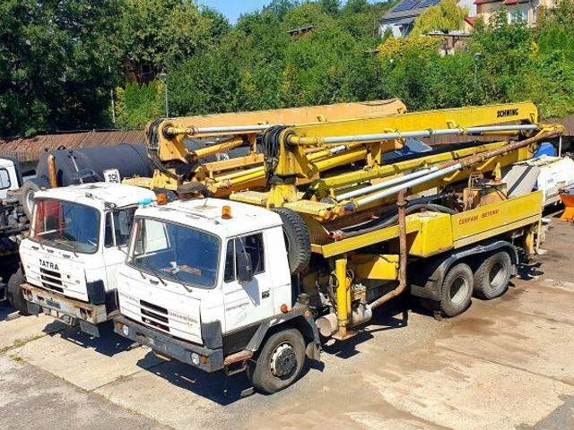 Schwing 2x! 25m BPL 601 +6x6 Tatra 815 (DOCS/KFZ MACHINE +1 no docs/kein - Concrete pump truck: picture 1 Schwing 2x! 25m BPL 601 +6x6 Tatra 815 (DOCS/KFZ MACHINE +1 no docs/kein - Concrete pump truck: picture 1